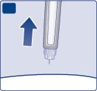 This could interrupt the injection. Press and hold down the dose button until the dose counter shows 0. The 0 must line up with the dose pointer. You may then hear or feel a click.