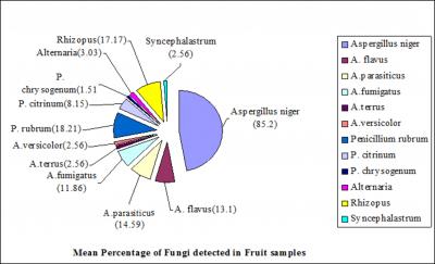 Figure 3 Fig.1 Fungi detected in stored fruit samples Figure 4 Fig.
