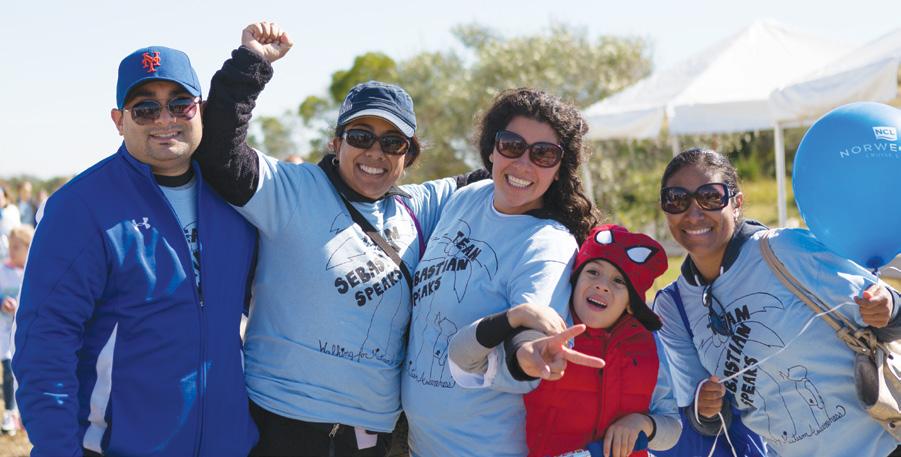 Pay Green to Wear Blue, How Your Donations Help RAISED OVER $305 M by Autism Speaks Walk participants to support the autism community INVESTED $155 M in scientific grants, resulting in an additional
