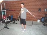side Bodyweight Squats 8
