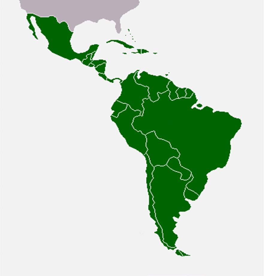 Newcastle Velogénico en Latinoamérica Distinct ND epidemiological realities MEXICO High field