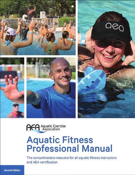 15 Chapters (corresponding to the AEA Aquatic Fitness Professional Learning Objectives) include Key Questions/ Concepts, Summary Statements, Review Questions and References Appendices with color