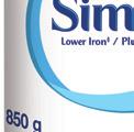 SIMILAC LOWER IRON Step 1 NON-GMO For term infants 0+ months of age INDICATIONS FOR USE For initial or supplemental feeding of term infants.