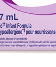 allergic reaction. Similar to other infant formulas. REFERENCES: 1.