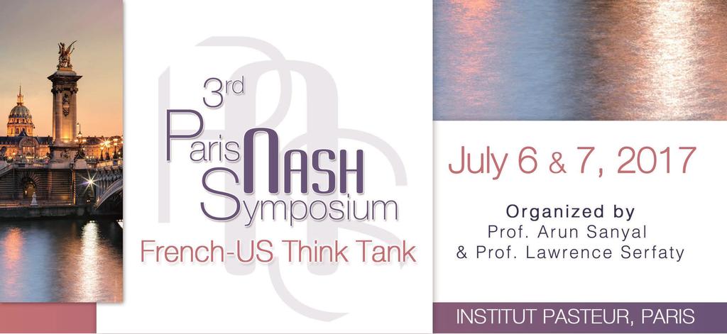 Dear Colleagues We are delighted to welcome you at the third Paris NASH Symposium 2017.