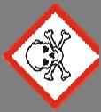 Acute Toxicity CLP-Reg: Category 1 Category 2 Category 3 Category 4 Warning Fatal Fatal Toxic Harmful LD 50 [mg/kg