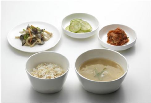 foods by four distinct season Typical forms of Korean diets
