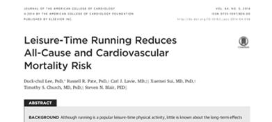 2/3/2 JACC 24;64:472-8 Does running affect mortality? How far to get what benefit?