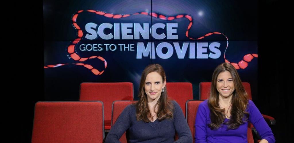 TV HOSTING SCIENCE GOES TO THE MOVIES IS A NEW MONTHLY SERIES, CO- HOSTED BY FAITH SALIE AND DR.