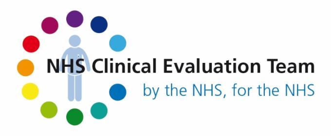 Quality, safety and value are at the heart of our work and it s important that we use our clinical experience to deliver high standards of care