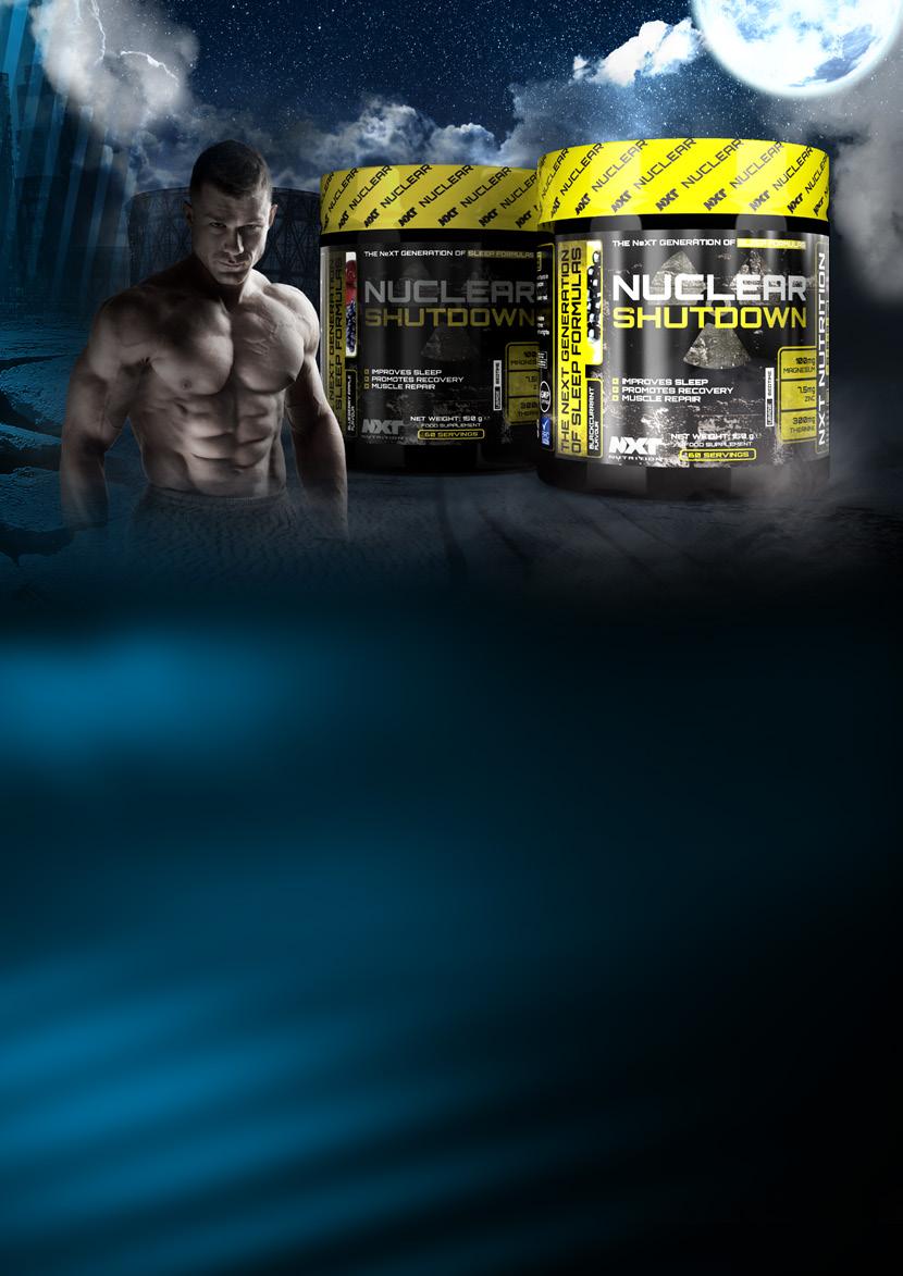 NUCLEAR SHUTDOWN The stresses of modern day life coupled with the stimulants found in many pre workout and fat burning formulas result in many people finding it difficult to get to sleep and stay