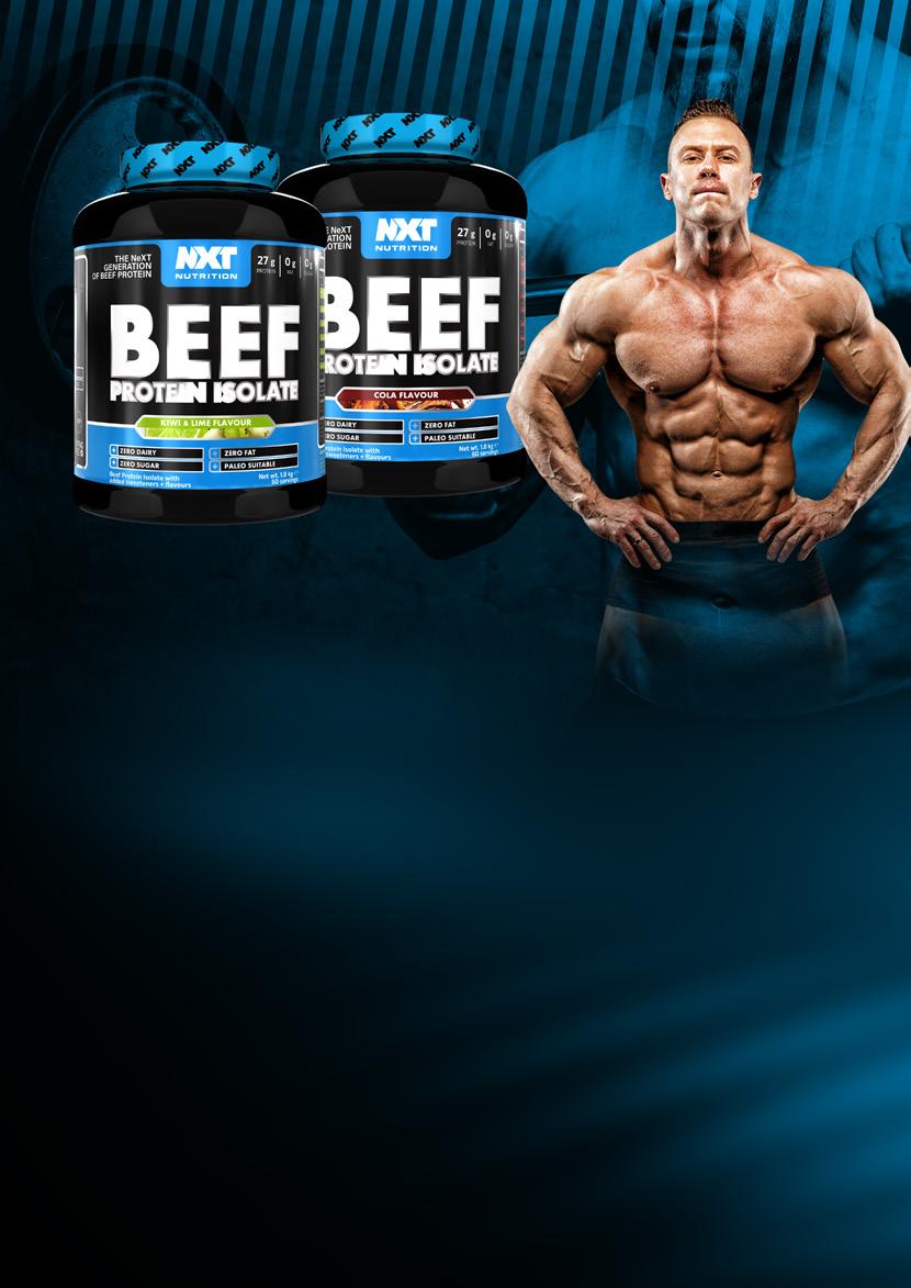 BEEF PROTEIN ISOLATE 1.8kg nxtnutrition.com We all know of the importance of protein for athletes and gym goers alike.