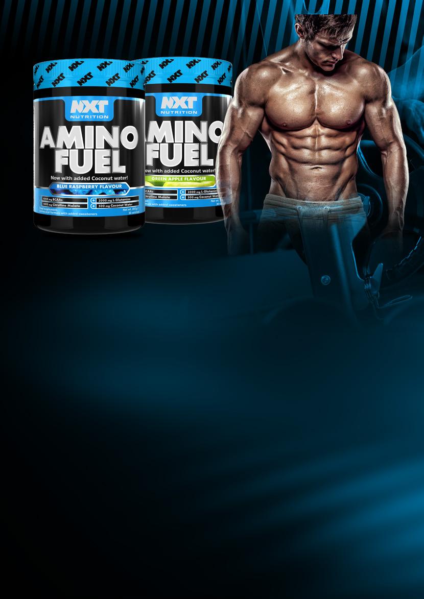 AMINO FUEL 300g nxtnutrition.com Amino Fuel is a unique sports nutrition formulation designed to be taken during exercise, enabling you to train harder, train longer and recover quicker.