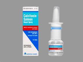 Page 6 Calcitonin (Miacalcin or Fortical) Estrogen Inhibits osteoclast activity.