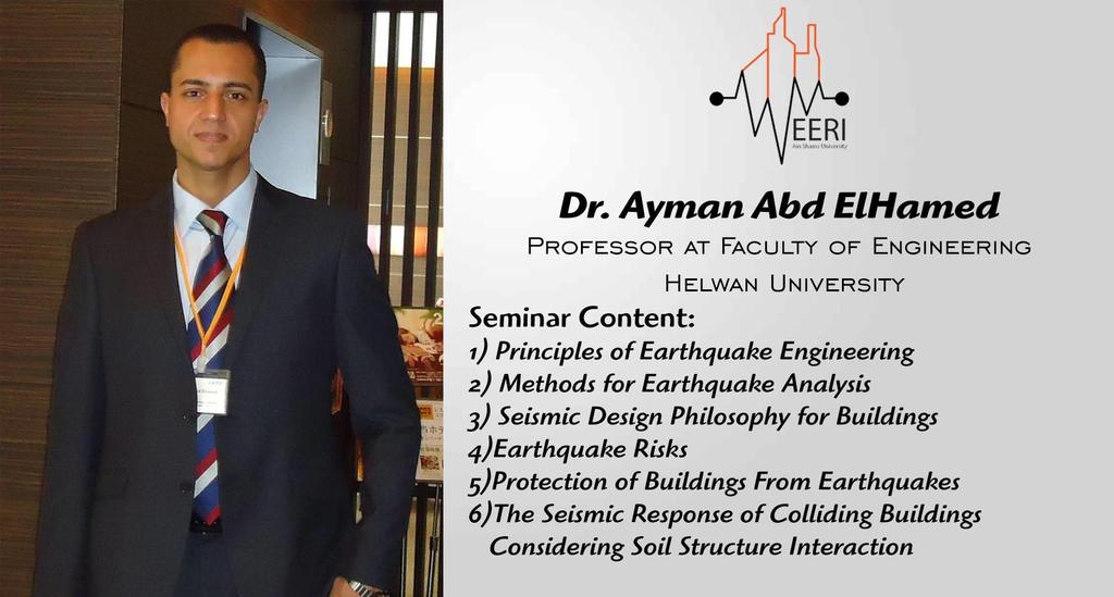 2- Earthquake Risks and Risk Reduction Seminar University of Ain Shams