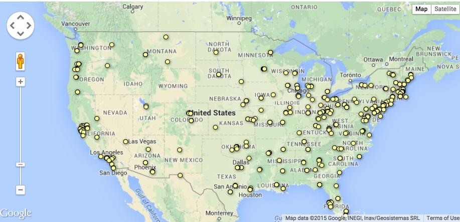 SCA Grantees Across the Country