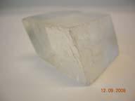 Calcium carbonate Calcite (low temperature) Aragonite (high