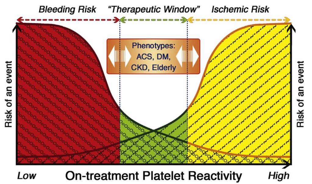 Impact of Platelet Reactivity on Balance Between Efficacy