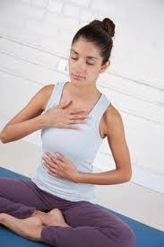 Three-Part Yogic Breath Dirga Pranayama When asked to slow the rate of breathing and