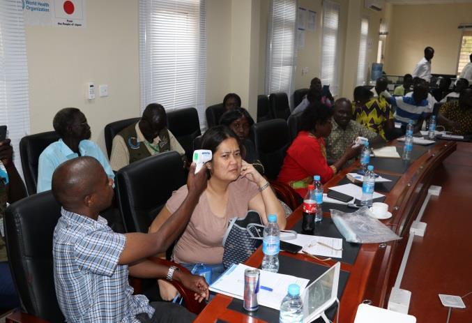 Planning to conduct IDSR/RRT training for partners in Yei and other locations to timely respond to EVD alerts and verification. Training dates are tentatively scheduled from 7th to 12th October 2018.