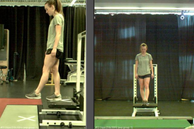 During the second session a hip abductor fatiguing protocol was employed. The fatigue protocol consisted of two tests.