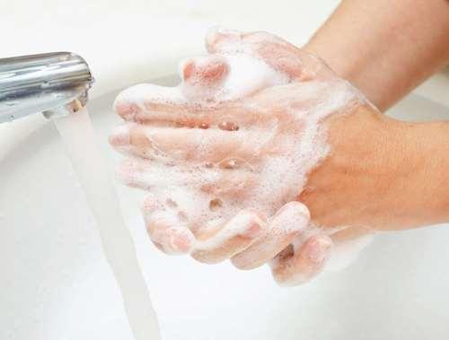 Hand Washing Sink with hot water