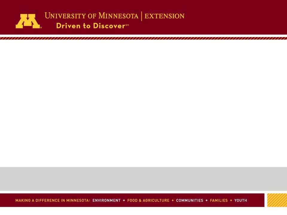 Thank You! 2016 Regents of the University of Minnesota. All rights reserved.