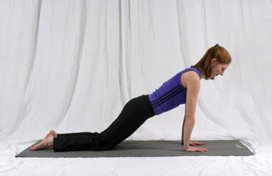 Yogi Grind Hips Lower Back Knees Arms From all fours, walk hands forward into a modified plank position Begin to circle your hips around, dropping your hips towards the floor and then circling back