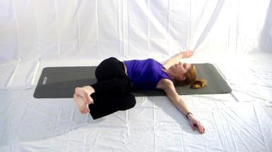 This helps to warm up many of the deep spinal muscles and some of the anterior torso muscles (especially obliques).