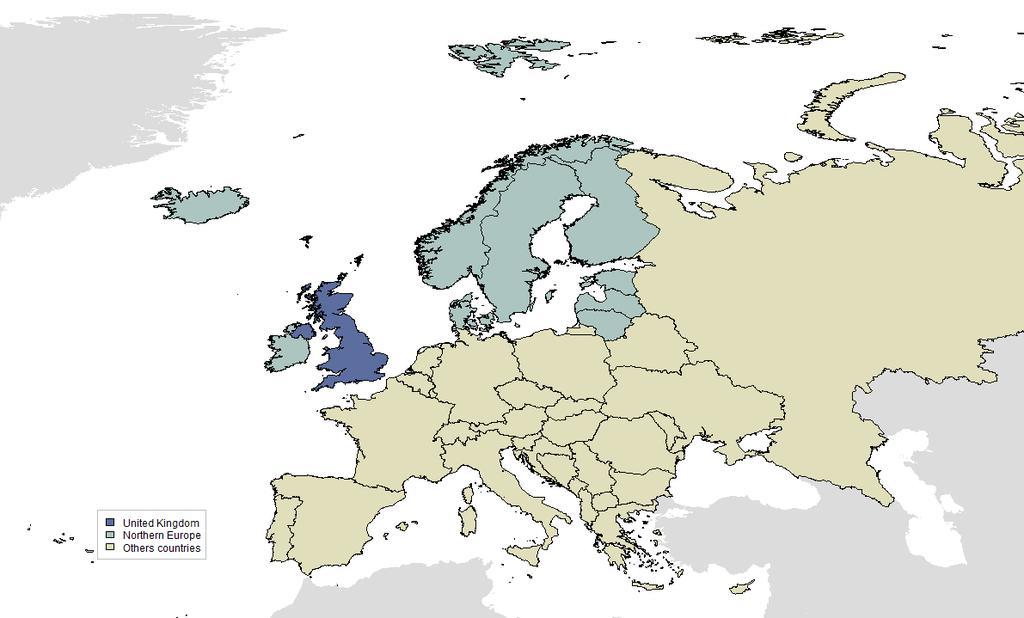 1 INTRODUCTION - 2-1 Introduction Figure 1: The United Kingdom and Northern Europe The HPV Information Centre aims to compile and centralise updated data and statistics on human papillomavirus (HPV)