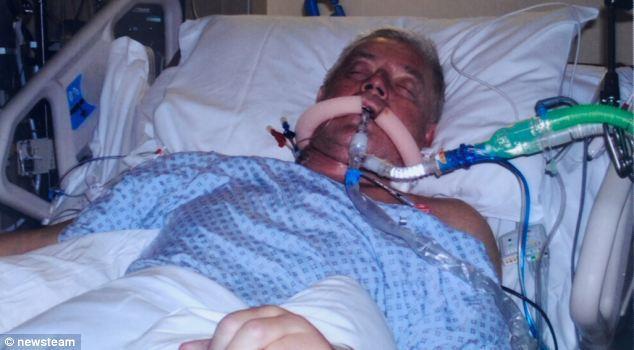 +4 Mr Todd nearly died when he suffered a ruptured aortic anuerysm.