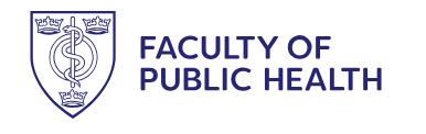 SPECIALTY REGISTRAR APPLICATION Faculty of Public Health Policy & Communications Department POST TITLE Specialty Registrar in Public Health (StR) ORGANISATION PROVIDING ACTIVITY PLACEMENT Faculty of