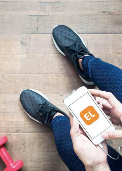 Fitness app Manage your booking THE SMART WAY It's simple to manage your fitness class bookings at Edinburgh Leisure.