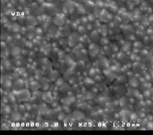 19, the ZnO grain size increased from ~250 nm for a film thickness of 170 nm, to ~400