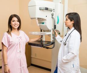 Mammography Average-size lump found by woman practicing occasional breast selfexam (BSE) Average-size lump found by woman