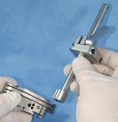 IM Tibial Resection Technique (cont) IM Alignment Guide Assembly A Required Instrument