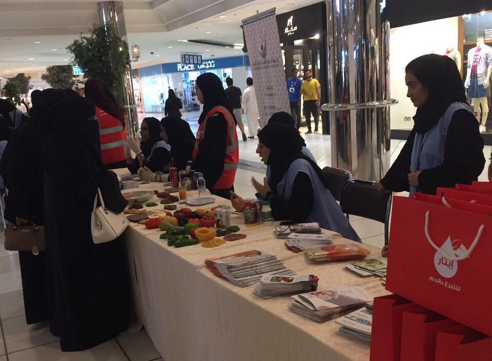 SDEA conducted several campaigns for blood donation at Al-Rashid Mall in AL Khobar city in collaboration with