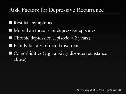 Screening for Mood Disorders Personal Health Questionnaire 2 (PHQ-2);longer version PHQ-9 Quick Inventory of Depressive Symptoms Beck Depression Rating Scale Self-report Hamilton Rating Scale for