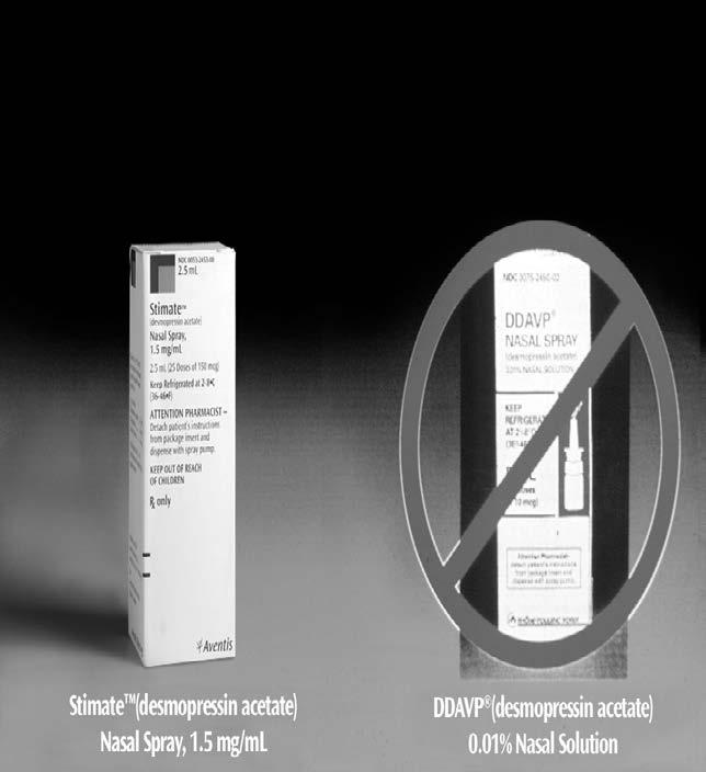Treatment of VWD DDAVP (deamino-8- arginine vasopressin) plasma VWF levels by stimulating