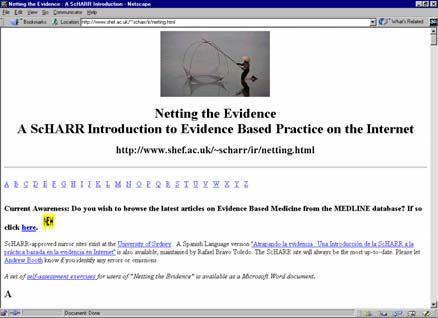 How to learn about EBM - Internett: How to learn about EBM - CEBM Oxford: How