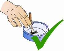 If you smoke, stop smoking. This is hard to do, but it is important between the surgery and your follow-up appointment to stop smoking in order to help the graft take. 9.