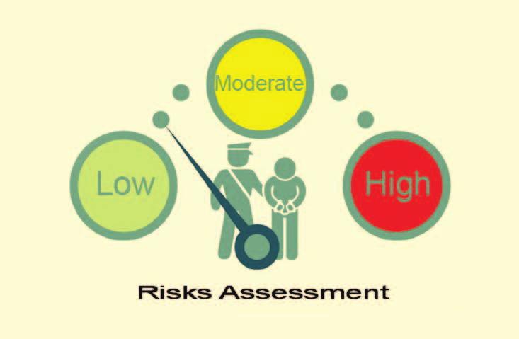 Risk Assesment for completing the assessment of need domains, the rehabilitation officers will conduct interviews together with collateral information from family, case files and past records of the