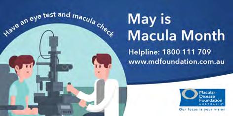 Facebook: Are you at risk of macular disease? Macula Month (1-31 May) is the time to find out!