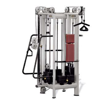 55 Plus: kg 50 lbs 100 Oversize: kg 65 lbs 130 Cable Jungle M982 Crossover Cables M924 Multipower M953 Horizontal Bench
