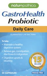 45 NATUROPATHICA Gastro Hlth Daily Probiotic or Dairy Free 30 Capsules 12 50 Save 5.