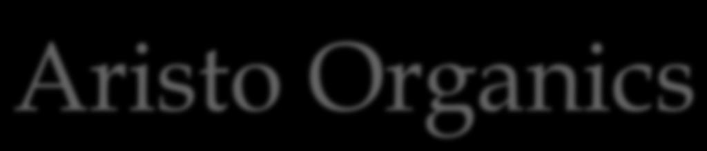 Aristo Organics THANK YOU Email :- info@aristoorganics.