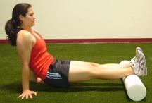 sections of the hamstrings Advance this movement by bending at the waist as you roll toward