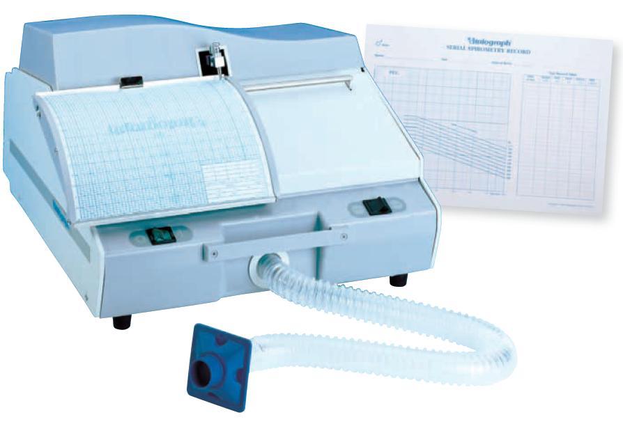 Spirometry and pulmonary disease Spirometry was performed using a standard wedge bellows spirometer (Model S, Vitalograph, UK) according to British Thoracic Society standards by trained clinical