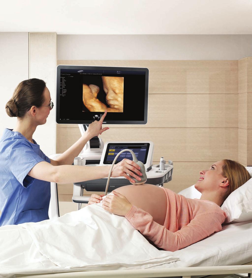 Experience outstanding performance As the pioneer in ultrasound and imaging, Samsung sets global standards in ultrasound systems.