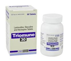 ANTI HIV DRUGS Ricovir 300mg Tablets Triomune